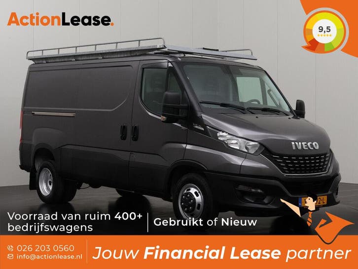 Iveco Daily 35C18 Zilver of Grijs occasion, Auto's, Bestelauto's, Te koop, Automaat, Financial lease, BTW verrekenbaar, Diesel