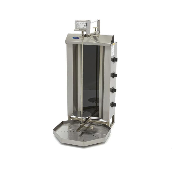 Shoarma Grill - 4 Branders - 50 Kg Vlees - Elektrisch, Zakelijke goederen, Horeca | Keukenapparatuur, Nieuw in verpakking, Ovens, Magnetrons en Steamers