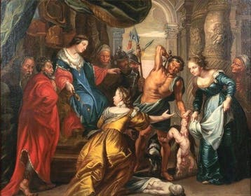Pieter Paul Rubens (1577-1640), Navolger van - Il Giudizio, Antiek en Kunst