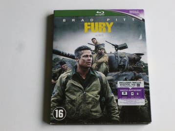 Fury - Brad Pitt (Blu-ray), Ophalen of Verzenden, Zo goed als nieuw