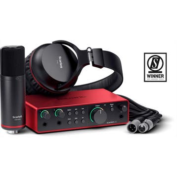 Focusrite Scarlett 2i2 Studio 4th Gen Audio Interface,, Muziek en Instrumenten, Ophalen of Verzenden, Nieuw