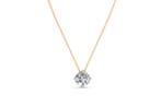 Halsketting - 14 karaat Geel goud, Rhodium geplateerd -, Nieuw