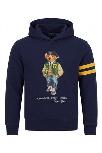 Polo Ralph Lauren Hoodie Jongens in maat 122 Blauw, Verzenden, Zo goed als nieuw, Polo Ralph Lauren, Jongen of Meisje
