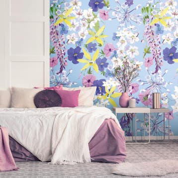 Profhome 391961-GU Fotobehang bloemen mat purper lila 1,59, Verzenden