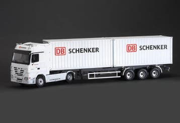 Mercedes-Benz Actros with 2x20ft Container Trailer DB, Verzenden, Nieuw