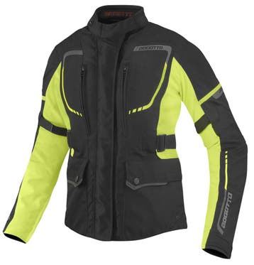 Bogotto Azury 2in1 Waterdichte Dames Zwart Neon Geel, Jas | textiel, Verzenden, Dames, Nieuw met kaartje