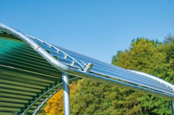 Dakrand beschermbeugel, voor Compacte vierkante ruif, Ophalen of Verzenden, Nieuw