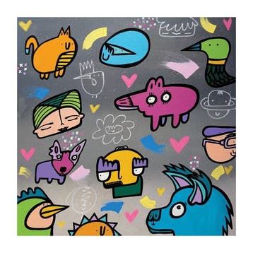 Kev Munday - Colour Storm - Giclee Print - No Reserve
