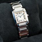 Cartier - Tank Française Off-White Roman Numerals - 2301 -, Sieraden, Tassen en Uiterlijk, Horloges | Heren, Nieuw