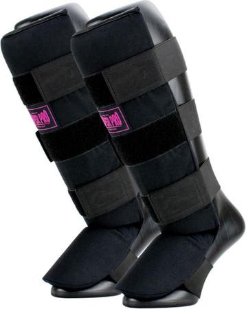 Super Pro Combat Gear Scheenbeschermer Savior Zwart/Roze, Ophalen of Verzenden, Zo goed als nieuw