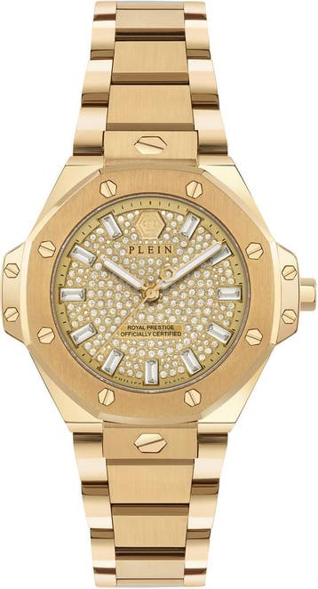 Philipp Plein PW4FA0525 Plein Royal Prestige dameshorloge, Overige merken, Staal, Verzenden, Polshorloge