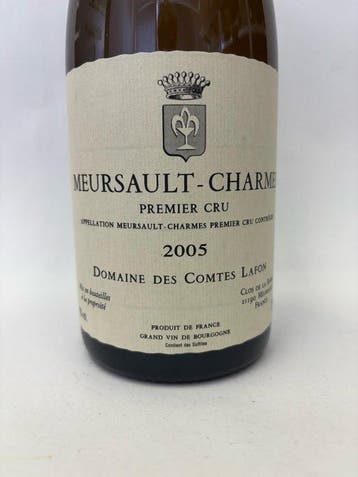 2005 Domaine des Comtes Lafon Charmes - Meursault 1er Cru, Nieuw