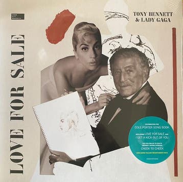 Tony Bennett & Lady GaGa - Love For Sale  (vinyl LP), Cd's en Dvd's, Vinyl | Jazz en Blues, Ophalen of Verzenden, Nieuw in verpakking