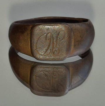 Middeleeuws Brons Ring. Perfecte staat. (Zonder