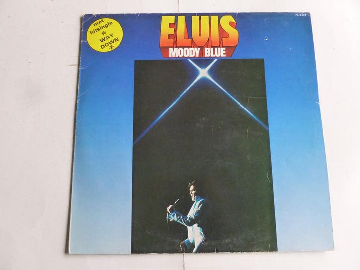 Elvis Presley - Moody Blue (LP) PL12428, Cd's en Dvd's, Vinyl | Pop, Zo goed als nieuw, Ophalen of Verzenden
