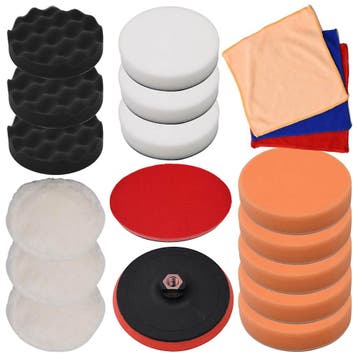 vidaXL 18-delige Polijstpadset 150 mm, Verzenden, Nieuw