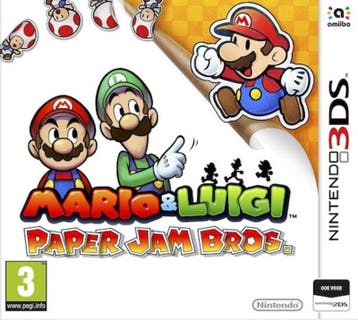 Mario & Luigi Paper Jam Bros. (3DS Games), Ophalen of Verzenden, Zo goed als nieuw