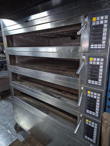 Inschietoven MIWE 4 decks elektrisch VEILING, Gebruikt, Ovens, Magnetrons en Steamers
