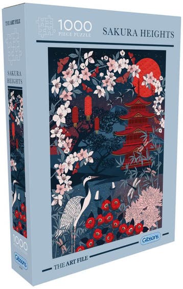 The Art File: Sakura Heights Puzzel (1000 stukjes) | Gibsons, Verzenden, Nieuw