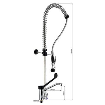 GGM Gastro | Voorspoelspoeler monobloc 3000 - wandmodel - |, Verzenden, Nieuw in verpakking