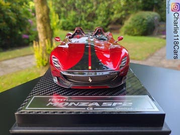 CE 1:18 - Modelauto - Ferrari Monza SP2, Nieuw