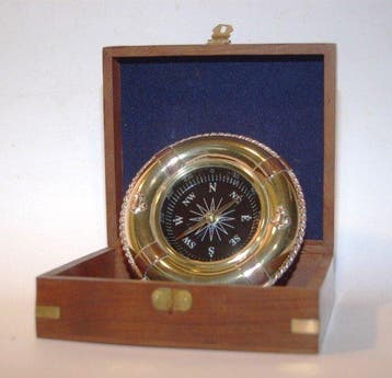 Scheepsuitrusting en armaturen - Messing, Antiek en Kunst
