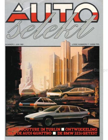 1980 AUTOSELEKT MAGAZINE 02 NEDERLANDS, Nieuw, Author