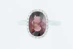 Zonder minimumprijs - Ring - 14 karaat Witgoud - 3.34ct. tw., Nieuw
