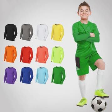 Kids Children Boy Girl Compression Running Long T Shirt Fitn, Kinderen en Baby's, Verzenden, Nieuw