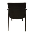 Vergaderstoel, set van 2 stoelen, 50x50 cm zitting, leuning, Ophalen of Verzenden, Gebruikt, Overige typen