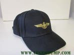 Baseball cap Navy Pilot zwart goud (petten, Hoeden), Ophalen of Verzenden, Nieuw