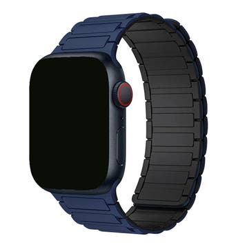 Apple Watch bandje Zyro - siliconen - donkerblauw, Verzenden, Nieuw