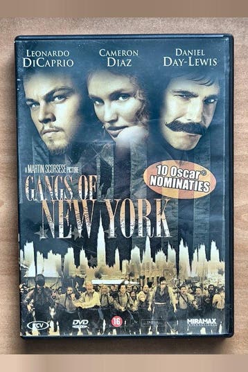 Gangs of New York Crime 2002 Leonardo DiCaprio DVD, Verzenden, Nieuw in verpakking