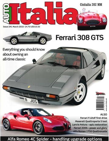 2016 AUTO ITALIA MAGAZINE 241 ENGELS, Nieuw, Author