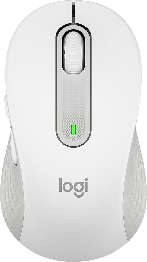 Logitech Signature M650 - Draadloze Muis - Off White, Computers en Software, Muizen, Verzenden