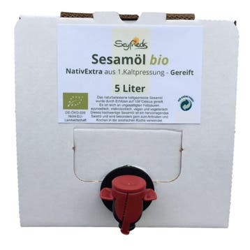 BIO-gerijpte Massage Sesamolie Native Extra 1e koude persing, Ophalen of Verzenden, Nieuw