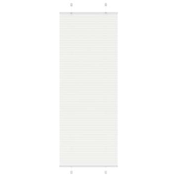 vidaXL Plissé rolgordijn 80x200 cm stofbreedte 79,4 cm, Verzenden, Nieuw, Wit