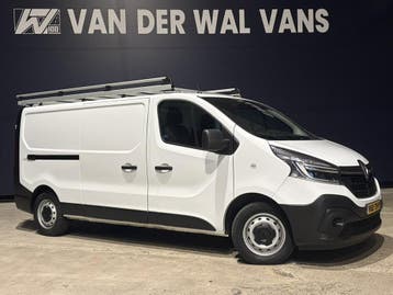 Renault Trafic 2.0 dCi 120pk L2H1 Euro6 Airco | Imperiaal |, Stof, Gebruikt, Renault, Wit
