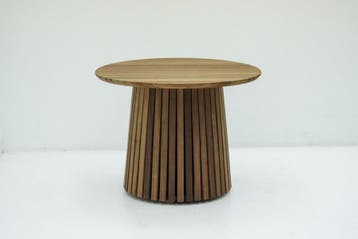 Bijzettafel - ø60cm - Hoogte 45cm - gemaakt van gerecycled, Huis en Inrichting, Tafels | Bijzettafels, Ophalen of Verzenden, Nieuw