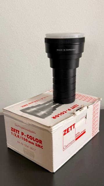 Zett P-COLOR 1:2.8/150 SMC Projectorlens, Nieuw