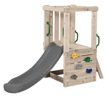 Houten Speeltoestel Mari Small met antraciet glijbaan, Ophalen of Verzenden, Nieuw
