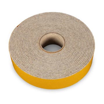 6 Meter - Zelfklevend Vilt / 30mm Plakvilt op Rol - Grij...