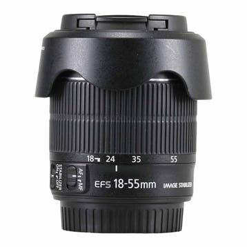 Canon EF-S 18-55mm f/3.5-5.6 IS STM met garantie, Audio, Tv en Foto, Ophalen of Verzenden, Gebruikt