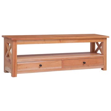 vidaXL Tv-meubel 120x30x40 cm massief mahoniehout, Huis en Inrichting, 100 tot 150 cm, Verzenden, Nieuw, Minder dan 100 cm