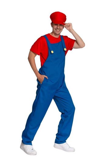 Red Boy loodgieter Pak Mario Bros, Kleding | Heren, Carnavalskleding en Feestkleding, Ophalen of Verzenden, Nieuw