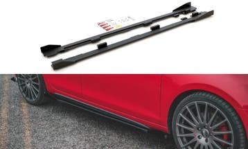 Race Zijskirts + opzetstuk VW Golf 6 GTI Maxton Design, Ophalen of Verzenden, Nieuw