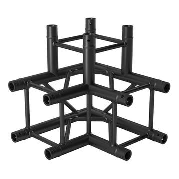 FORTEX FX34-C30 vierkant truss 3-weg 90 graden hoek zwart, Muziek en Instrumenten, Verzenden, Nieuw