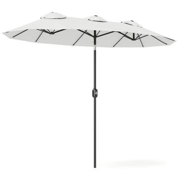 Parasol, Tuinparasol, Kantelbaar, Met Handzwengel, Winddak,, Verzenden