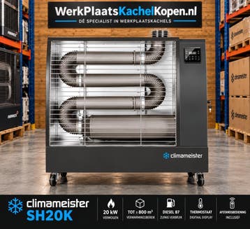 Diesel of Elektrische infrarood heater verwarming kachel, Nieuw, Vrijstaand, Overige soorten