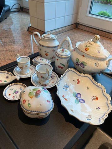 Richard Ginori - Koffie- en theeservies (13) - Porselein -